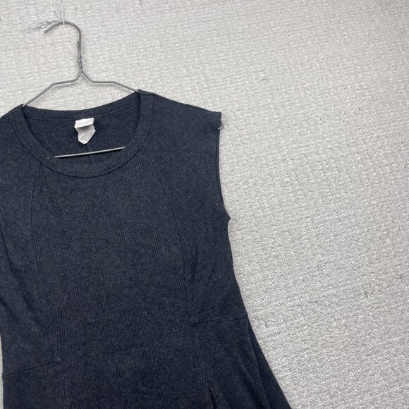 Lole Dress Fit & Flare Casual Fit Womens Sz XS Athletic Stretch Knit Grey - Picture 7 of 14